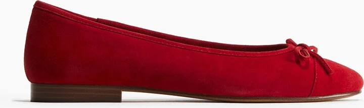 Leather Ballet Flats