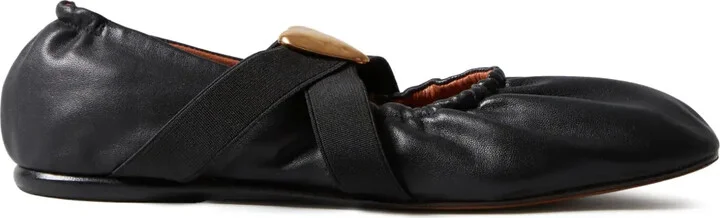 Leather Ballet Flats