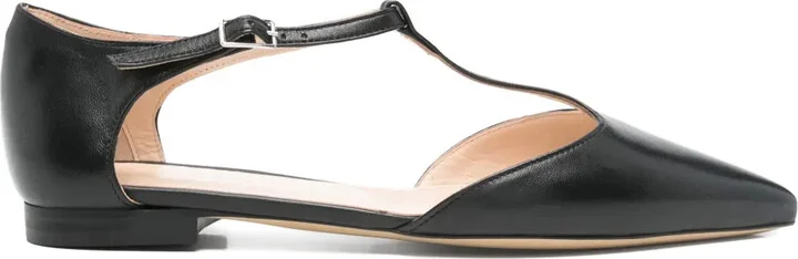 Leather Ballet Flats