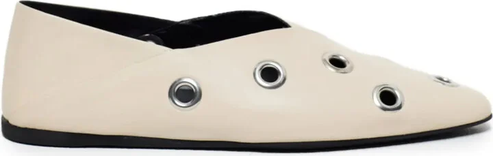 Leather Ballet Flats