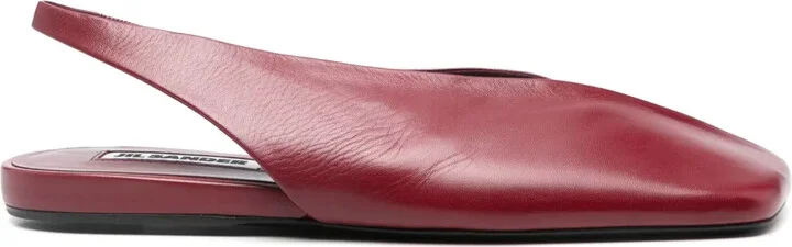 Leather Ballet Flats