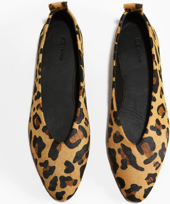 Leather Ballet Flats