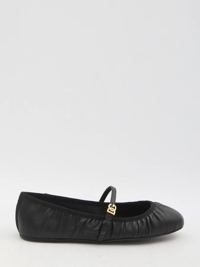 Leather Ballet Flats
