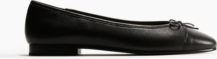 Leather Ballet Flats