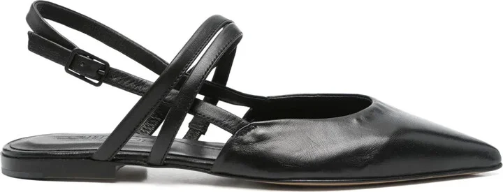 Leather Ballet Flats