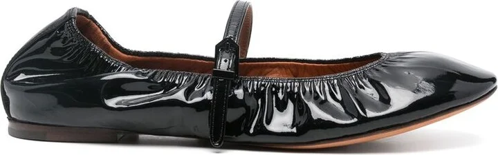 Leather Ballet Flats