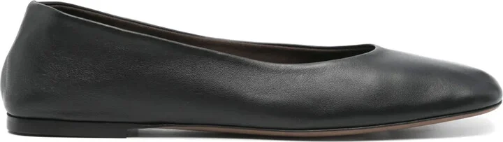 Leather Ballet Flats