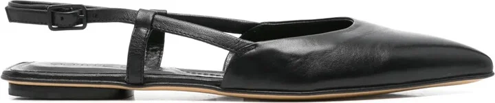 Leather Ballet Flats