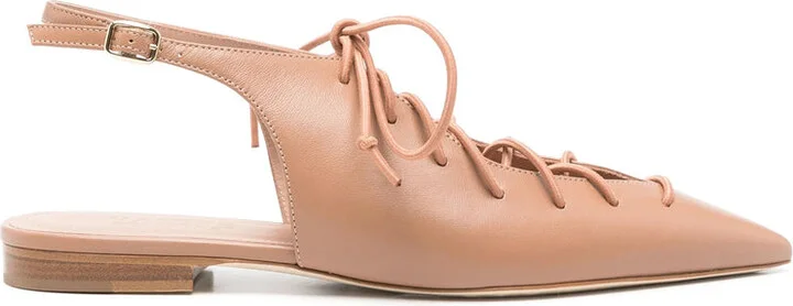 Leather Ballet Flats