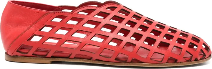 Leather Ballet Flats