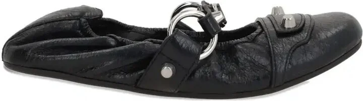 Leather Ballet Flats