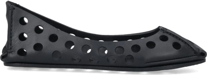 Leather Ballet Flats