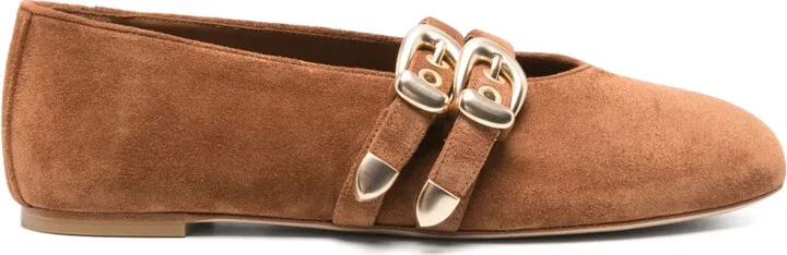 Leather Ballet Flats