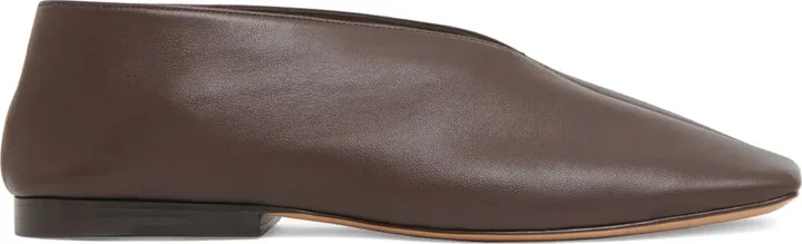 Leather Ballet Flats