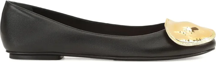 Leather Ballet Flats