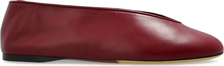 Leather Ballet Flats