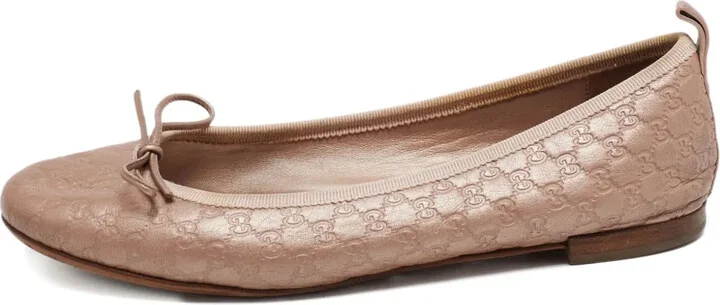 Leather Ballet Flats