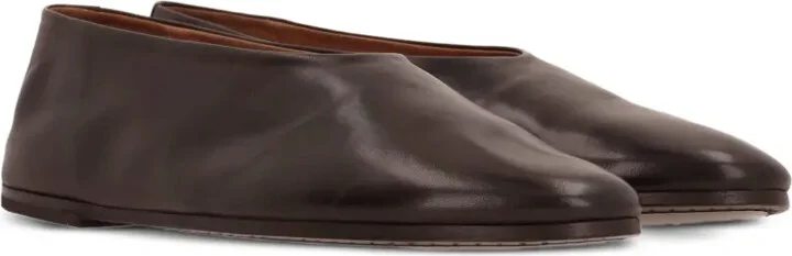 Leather Ballet Flats