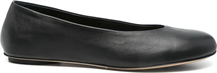 Leather Ballet Flats