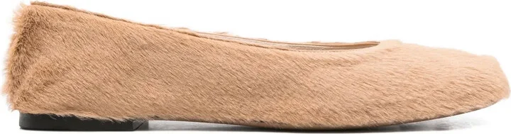 Leather Ballet Flats