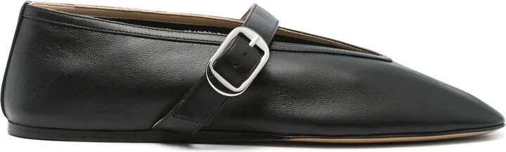 Leather Ballet Flats