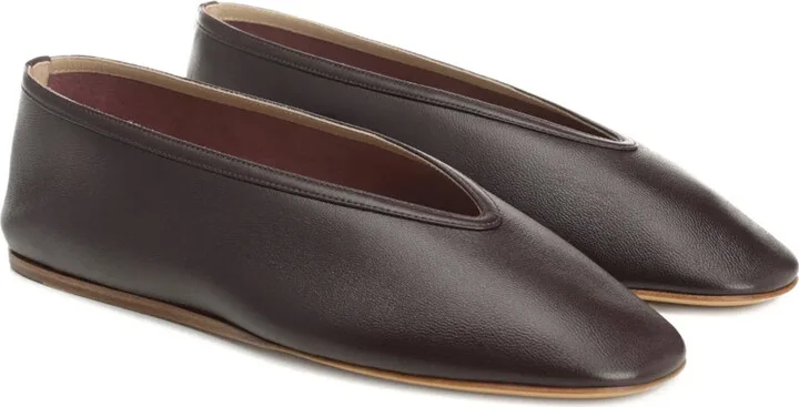 Leather Ballet Flats