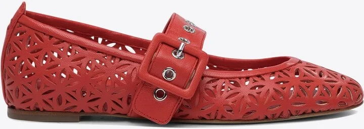 Leather Ballet Flats