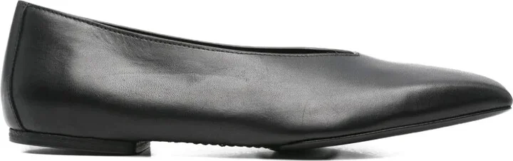 Leather Ballet Flats
