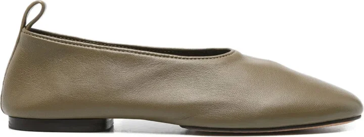 Leather Ballet Flats