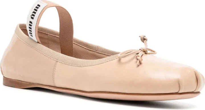 Leather Ballet Shoes - Image 2