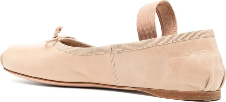 Leather Ballet Shoes - Image 3