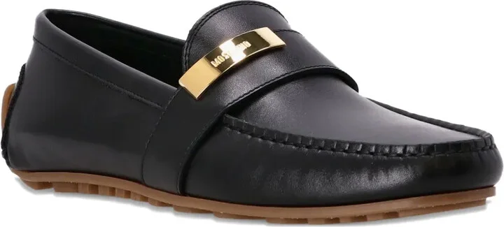 Leather Bar-Detail Loafers - Image 2