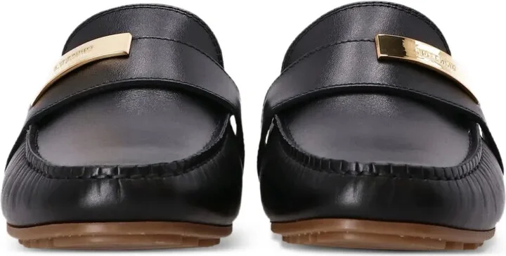 Leather Bar-Detail Loafers - Image 3