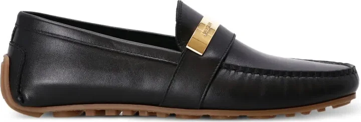 Leather Bar-Detail Loafers - Image 5