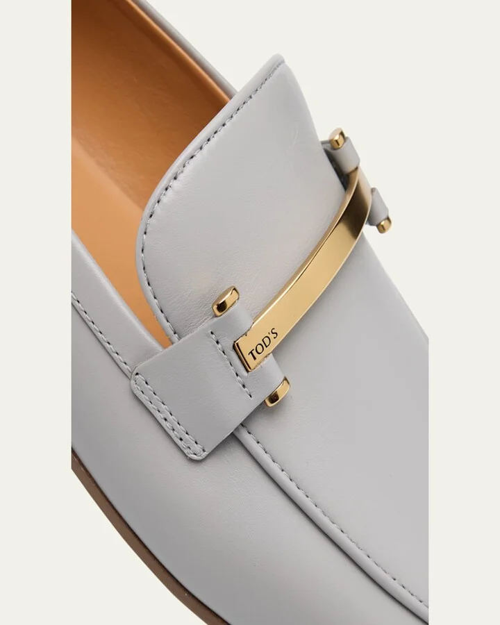 Leather Bar Loafers - Image 3