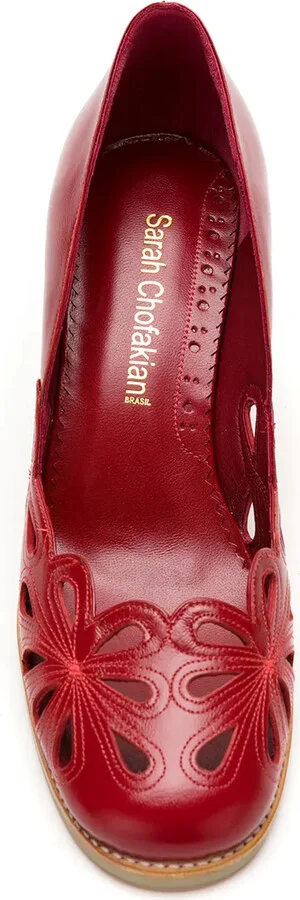 leather Belle Epoque scarpin - Image 4