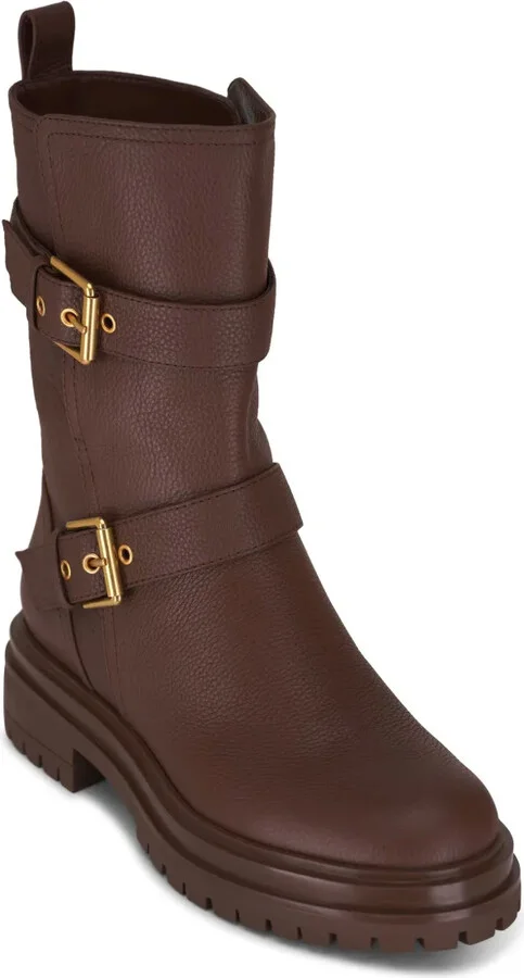 Leather Biker Boots - Image 2