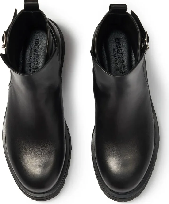 Leather Biker Boots - Image 3
