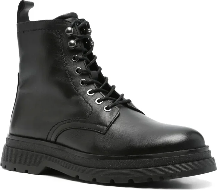 Leather Biker Boots - Image 2