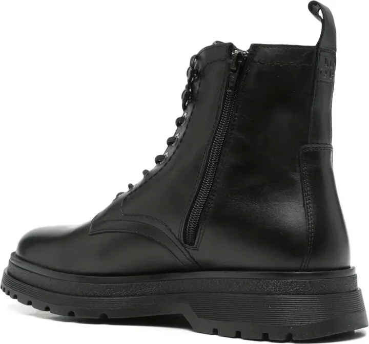 Leather Biker Boots - Image 3