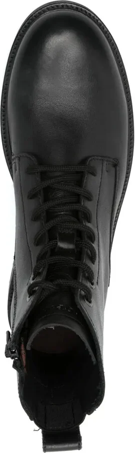 Leather Biker Boots - Image 4