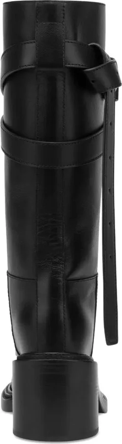 Leather Biker Boots - Image 3
