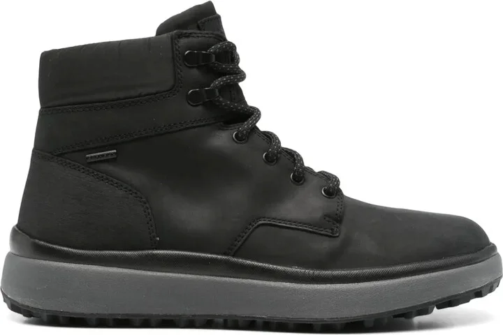 Leather Biker Boots