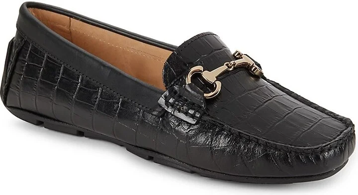 Leather Bit Driver Loafers - Image 2