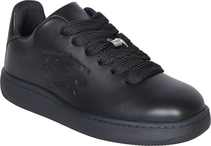 Leather Black Sneakers - Image 2