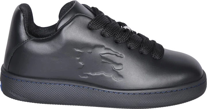 Leather Black Sneakers