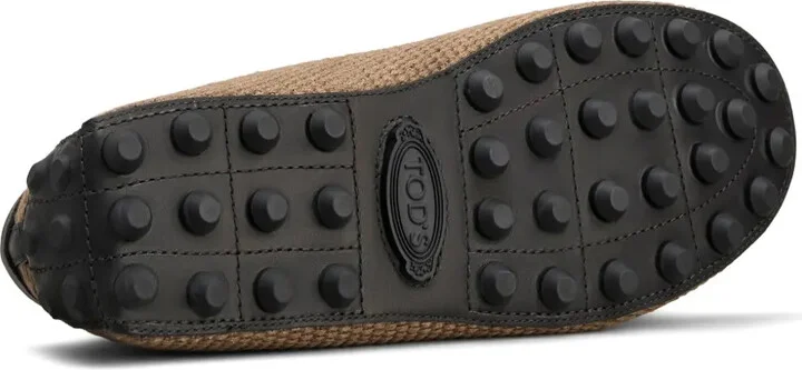 Leather-Blend Colour Block Loafers - Image 4