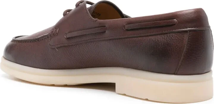 Leather Boat Shoes - Image 3