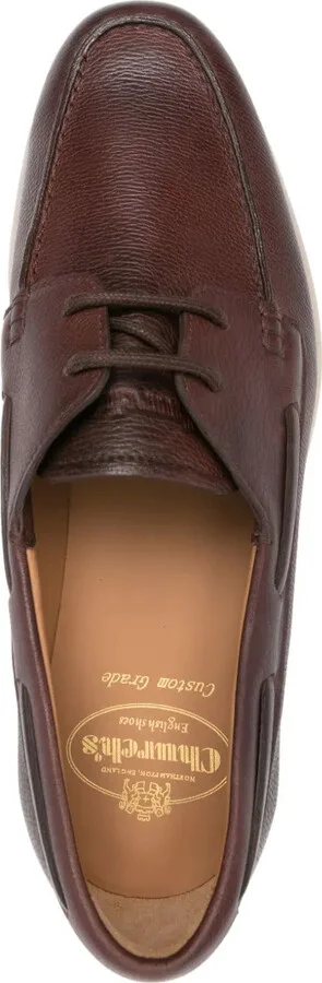 Leather Boat Shoes - Image 4