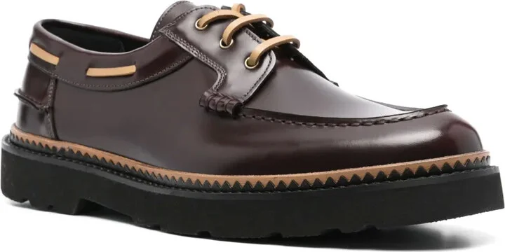 Leather Boat Shoes - Image 2